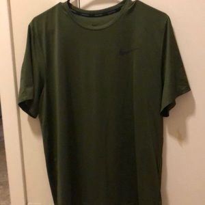 Nike athletic shirt green